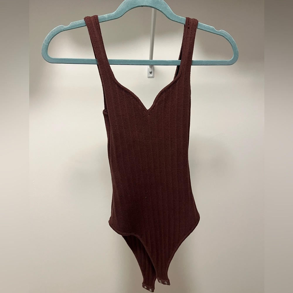 Forever 21 brown body suit M